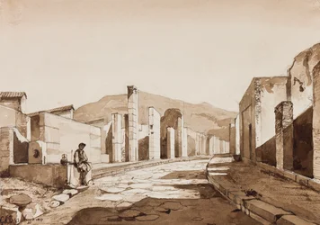 Pompeji, mit Ergänzungen von Prinz Gaetano Maria Federico di Borbone (1846-1871), 1854